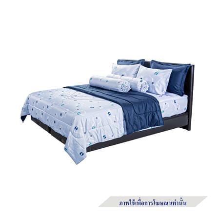 ชุดผ้าปูที่นอน 3.5 ฟุต 4 ชิ้น SANTAS WAVY GR_1