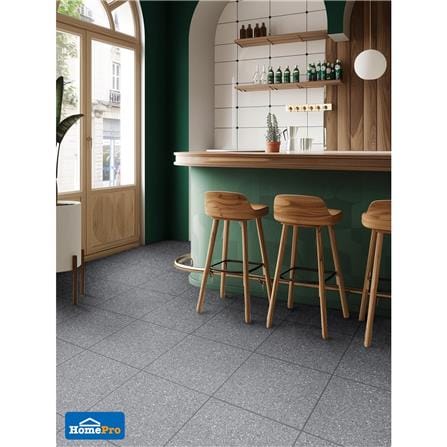 กระเบื้องพื้นพอร์ซเลน  16x16 นิ้ว TARA โลเบน เทา PM (HYG) 0.96 ตร.ม._5