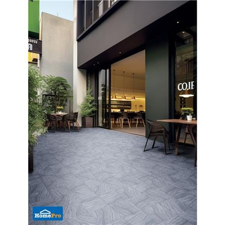 กระเบื้องพื้นพอร์ซเลน  16x16 นิ้ว TARA แท๊บบี้ เทา PM (HYG) 0.96 ตร.ม._5