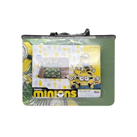 ชุดผ้าปูที่นอน 6 ฟุต 6 ชิ้น JESSICA MINIONS 22065-JP005_3