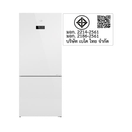 ตู้เย็น 2 ประตู BEKO RCNT415E20VZHFGW 14 คิว กระจกขาว_7