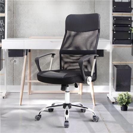 เก้าอี้สำนักงาน U-RO DECOR HIRO 000001999 สีดำ_2