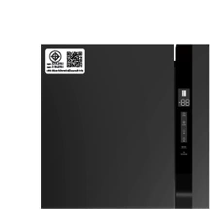 ตู้เย็น SIDE BY SIDE TCL RT62GPSBD 22.3 คิว กระจกดำ อินเวอร์เตอร์_7