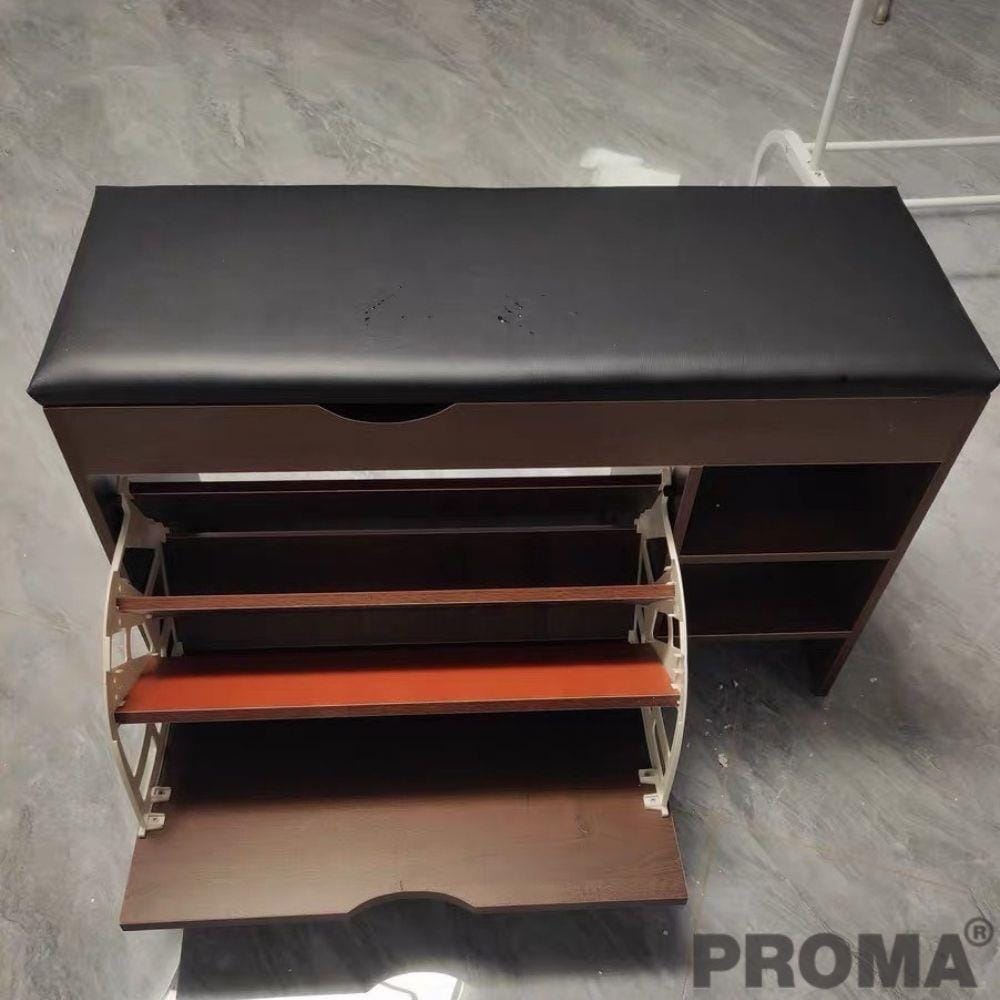 ตู้วางรองเท้า PROMA SC-22 80 ซม. น้ำตาล_2