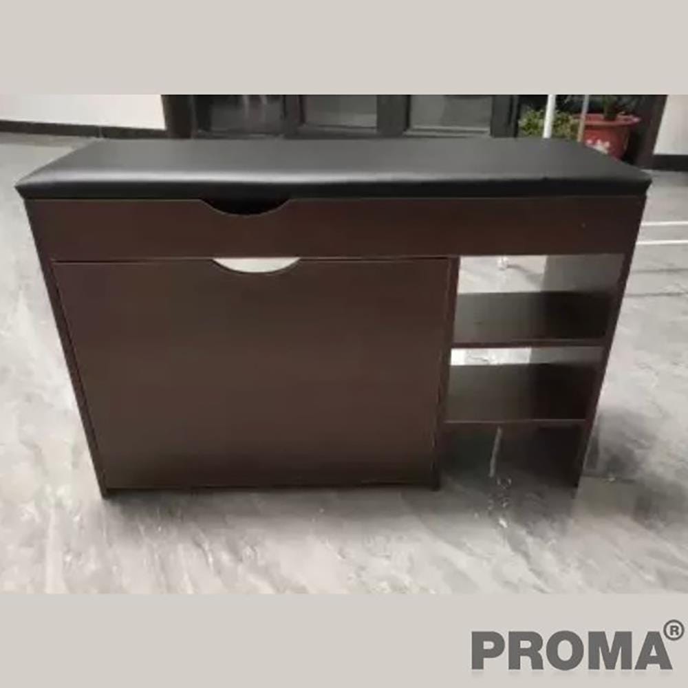 ตู้วางรองเท้า PROMA SC-22 80 ซม. น้ำตาล_3