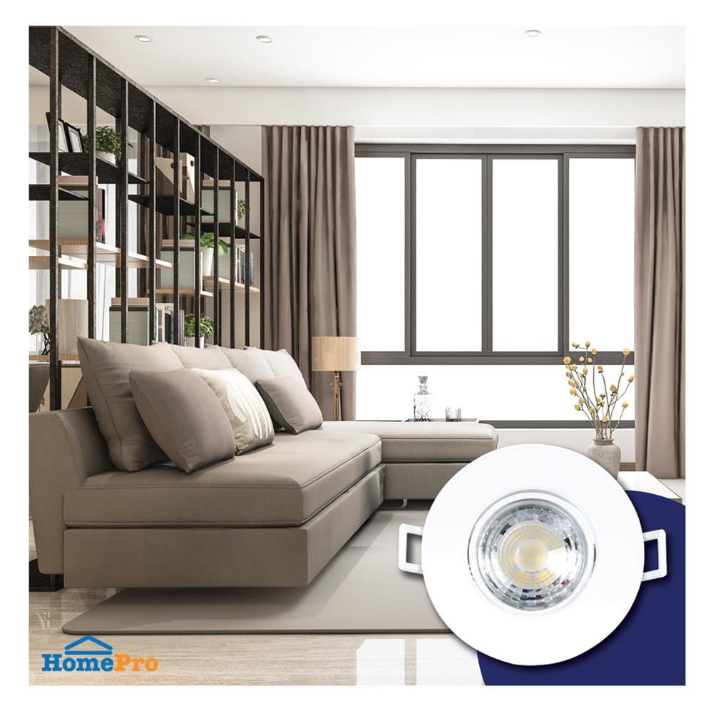 ดาวน์ไลท์ LED BEC ANGLE 3.5 นิ้ว 6 วัตต์ DAYLIGHT สีขาว