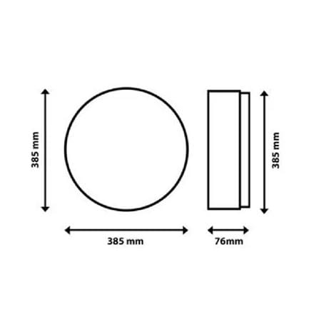 ไฟเพดาน LED PHILIPS CL210 SPK36W 15 นิ้ว 36 วัตต์ DAYLIGHT สีขาว_4