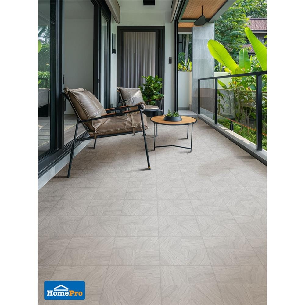 กระเบื้องพื้นพอร์ซเลน  16x16 นิ้ว TARA แท๊บบี้ เบจ (HYG) PM 0.96 ตร.ม.