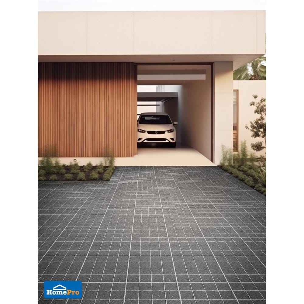 กระเบื้องพื้น 16x16 นิ้ว DURAGRES ดี สโตน เทา (AF) A 0.96 ตร.ม.