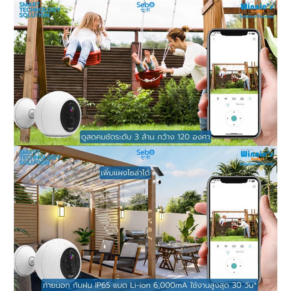 กล้องวงจรปิด Sebo Freedom Gen2_2