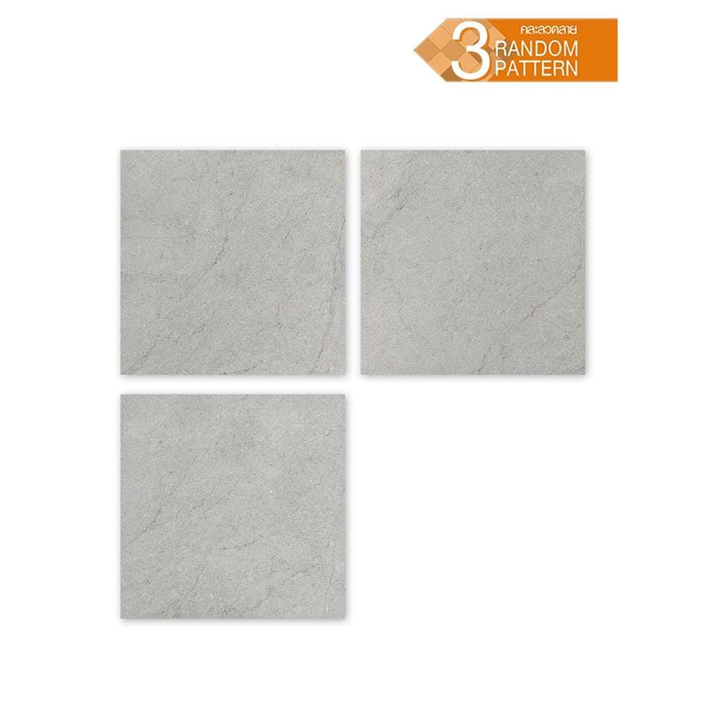 กระเบื้องพื้น 16x16 นิ้ว DURAGRES บีไน เทา A 0.96 ตร.ม.