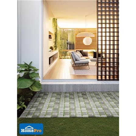 กระเบื้องพื้น 40x40 ซม. ภูผา หินกอหญ้า เทา PM 0.96 ตร.ม._3