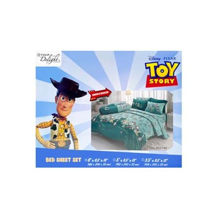 ชุดผ้าปูที่นอน 5 ฟุต 5 ชิ้น TULIP TOY STORY 60013-DLC140_3