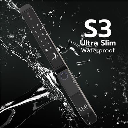 กลอนดิจิตอล ELH S3 ULTRA SLIM สีดำ_6
