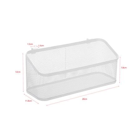 ตะกร้า (A) STACKO EZY 28x11.8x12 ซม. สีขาว_7