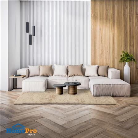 พรมขนแกะเทียม BENETTA ALICIA 120X180 ซม. สีน้ำตาล_9