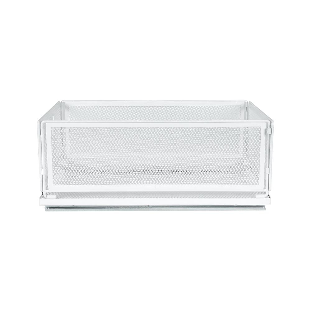 ตะกร้าในตู้ครัวมีรางเลื่อน KECH INSPACE SIZE M 40x24x15.5 ซม.