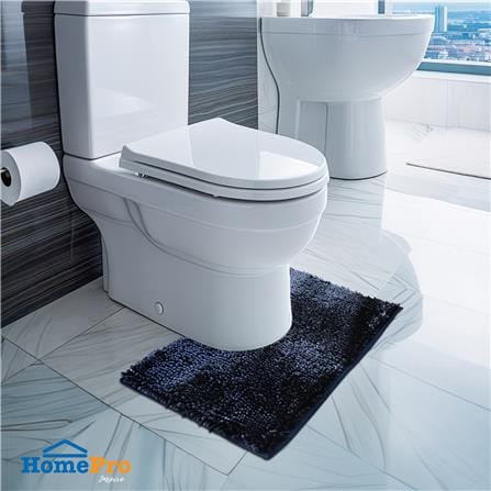 พรมห้องน้ำ HOME LIVING STYLE GRACE 50X60 ซม. สีน้ำเงิน_6