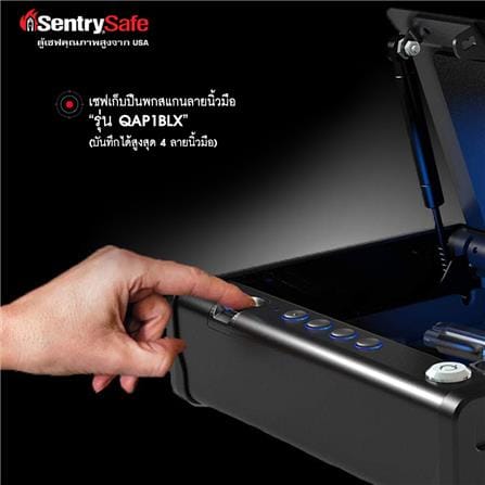 ตู้นิรภัย SENTRYSAFE QAP1BLX สีดำ_2