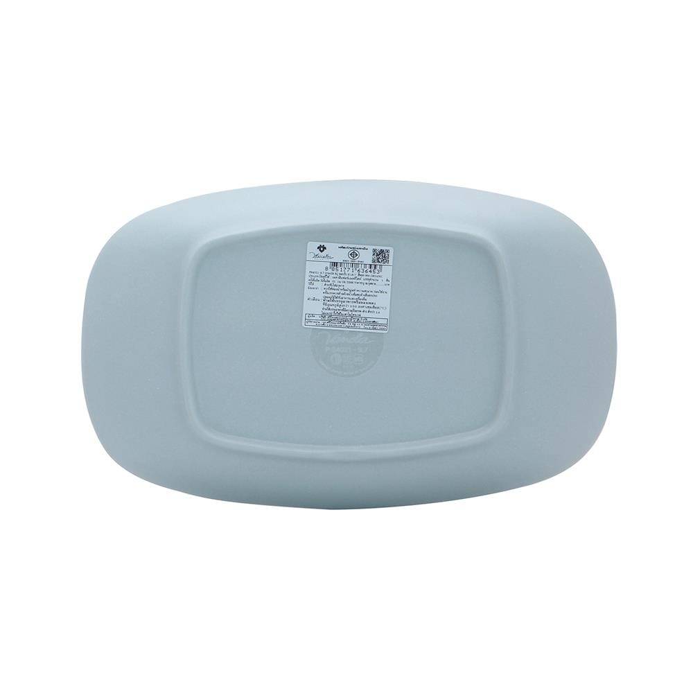 จานเมลามีนลึกเหลี่ยม 9.7 นิ้ว VANDA JADE ORGANIC