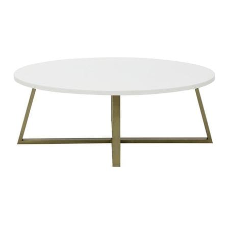 โต๊ะกลาง SB FURNITURE JAYLER 19210419 100 ซม. สีขาว_1