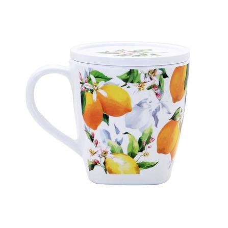 ถ้วยหูพร้อมฝาเมลามีน 400 มล. KECH LEMON TREE_2