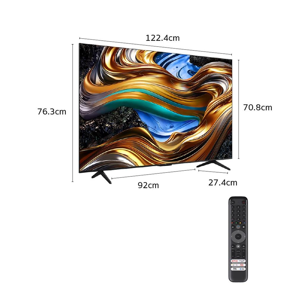 ทีวีแอลอีดี 55 นิ้ว TCL (4K, LED, GOOGLE TV) 55P755