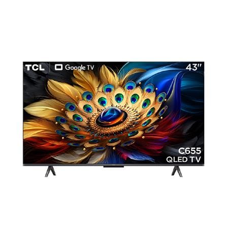 ทีวีคิวแอลอีดี 43 นิ้ว TCL (4K, QLED, GOOGLE TV) 43C655_0