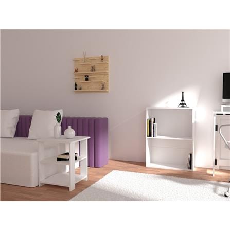 โต๊ะข้าง LUVORA SHIFTEX LVR0043 สีขาว_3