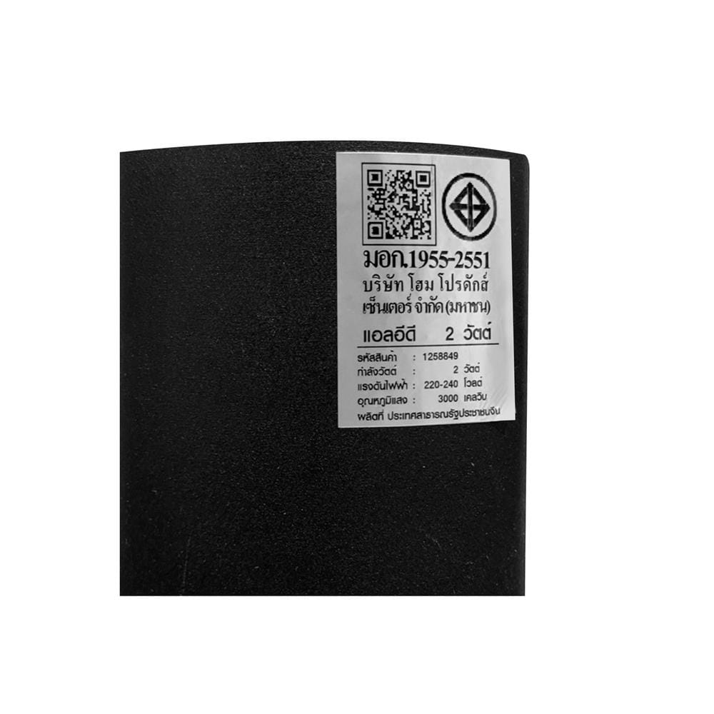 ไฟกิ่งภายนอก LED CARINI BO-T602A 2 วัตต์ WARM WHITE สีดำ