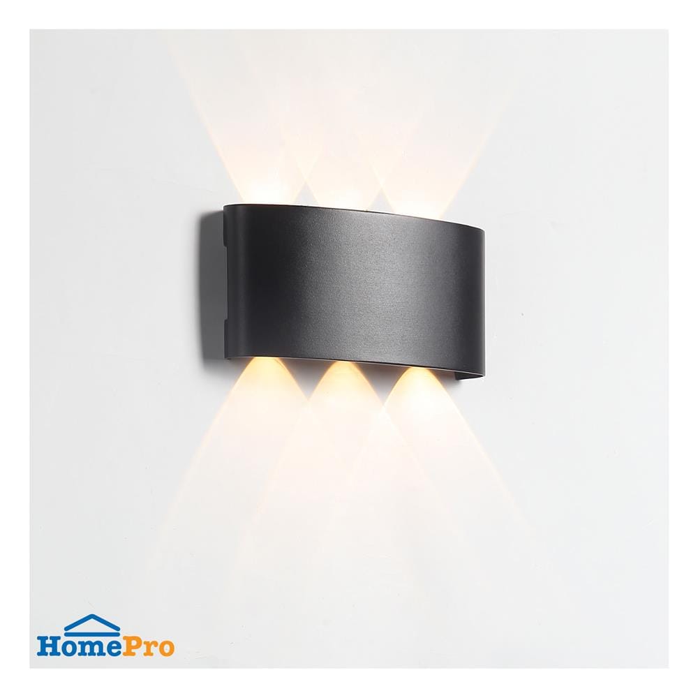 ไฟกิ่งภายนอก LED CARINI BO-T606A 6 วัตต์ WARM WHITE สีดำ