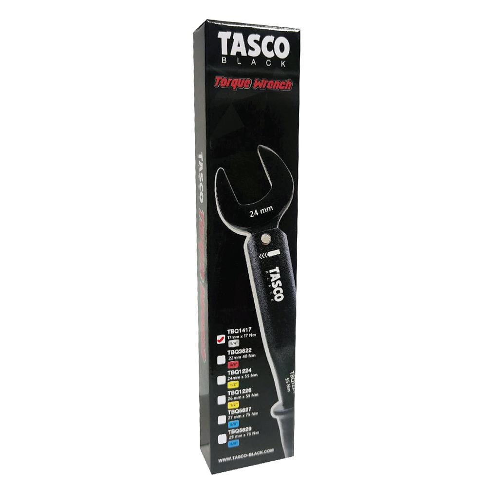 ประแจขันแฟร์ TASCO BLACK TBQ1417 1/4 นิ้ว 17 มม.