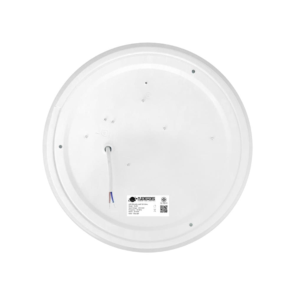 ไฟเพดาน LED NAGAS SC-OVAL 14 นิ้ว 26 วัตต์ DAYLIGHT สีขาว