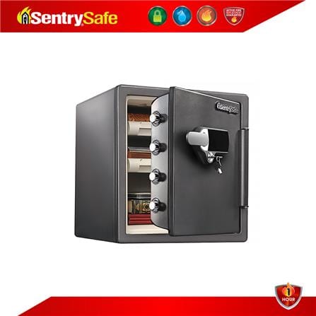 ตู้นิรภัย FINGERPRINT SENTRYSAFE SFW123UVC สีเทา_1