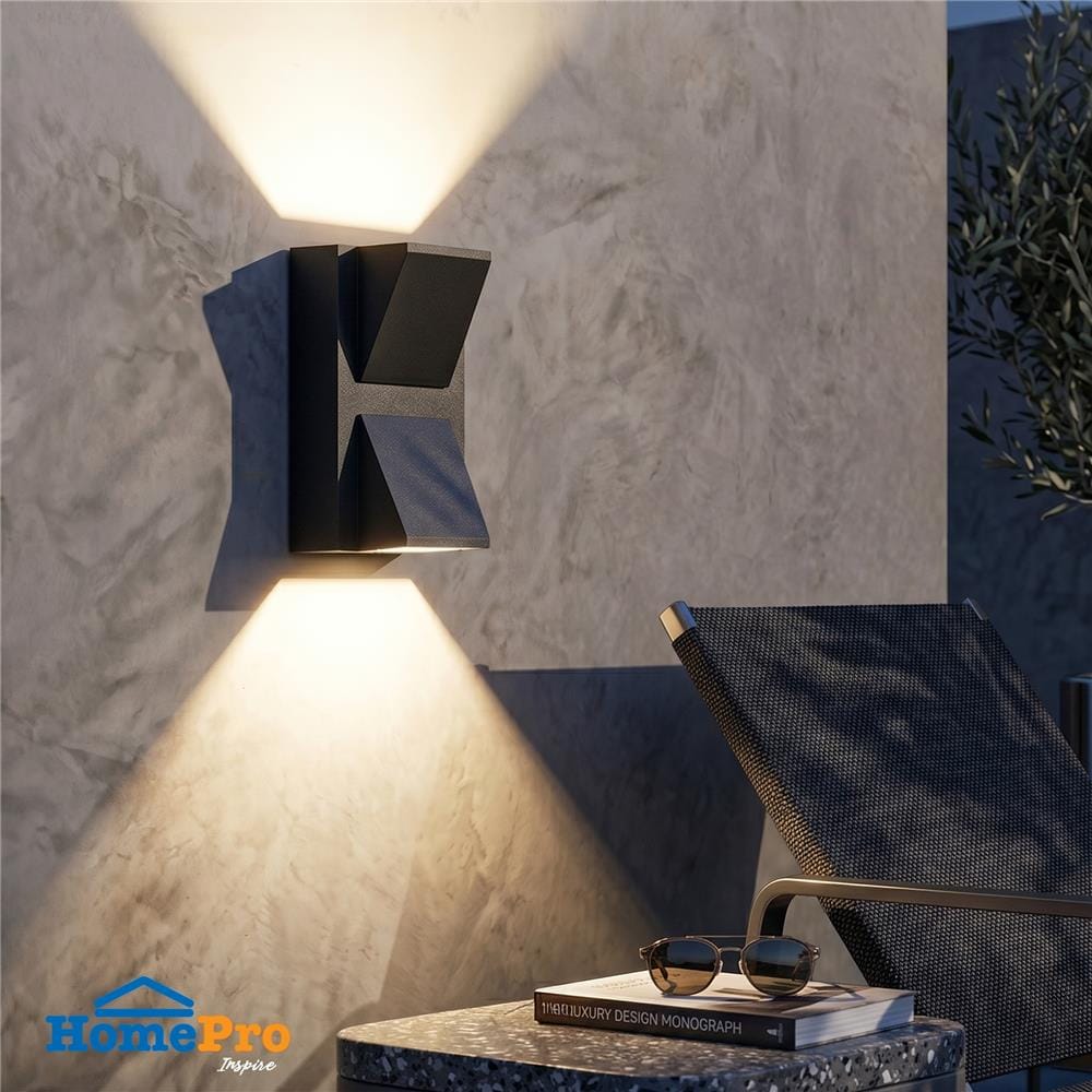 ไฟกิ่งภายนอก LED CARINI BO-Y605 6 วัตต์ WARM WHITE สีดำ