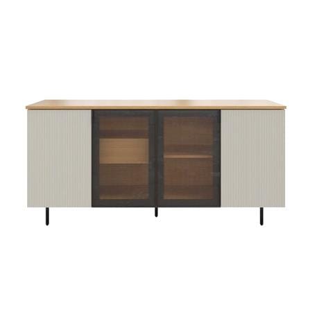 ตู้วางทีวี SB FURNITURE WHIZ 19228163 158.4 ซม. สีเทาอ่อน_1