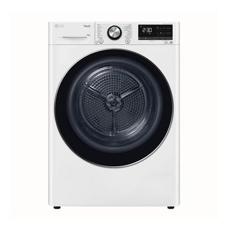 เครื่องอบผ้าฝาหน้า LG RV10VHP3W1 10 กก. HEAT PUMP สีขาว