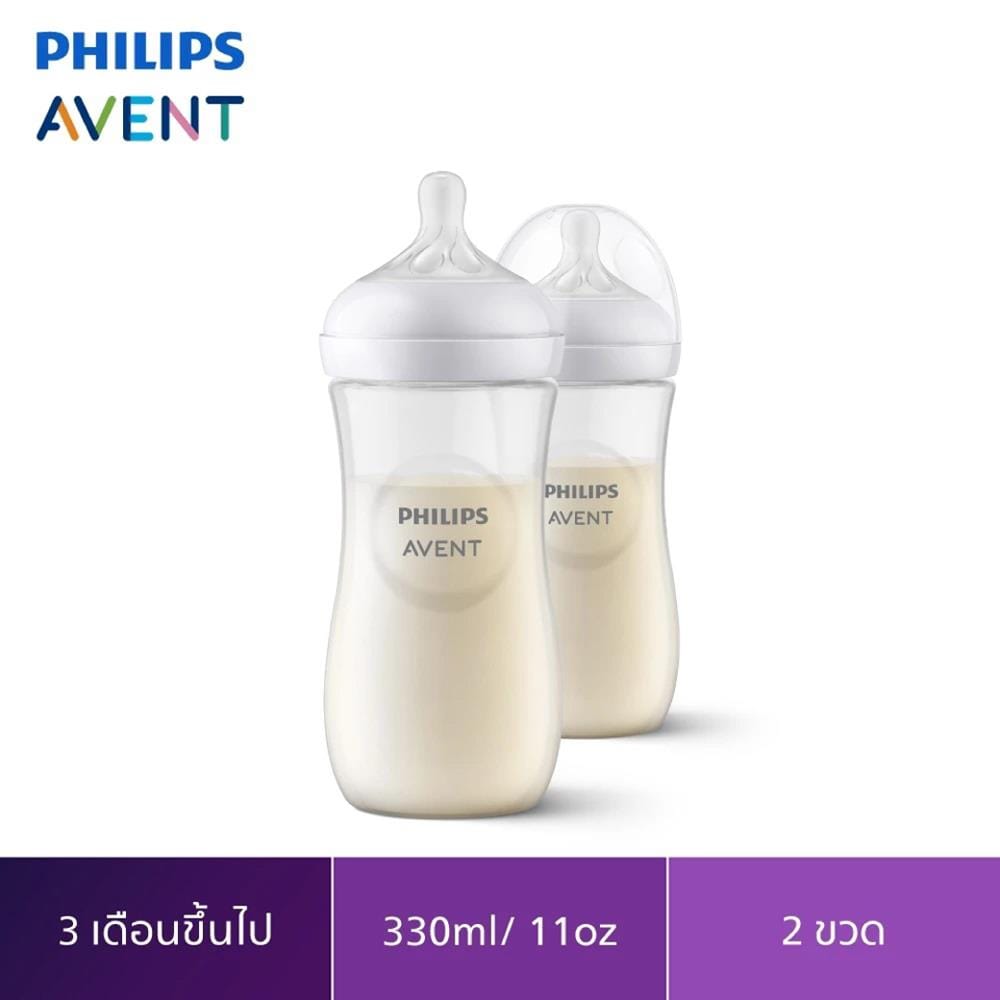 ขวดนม PHILIPS AVENT166-SCY906/02 11oz/2P_1