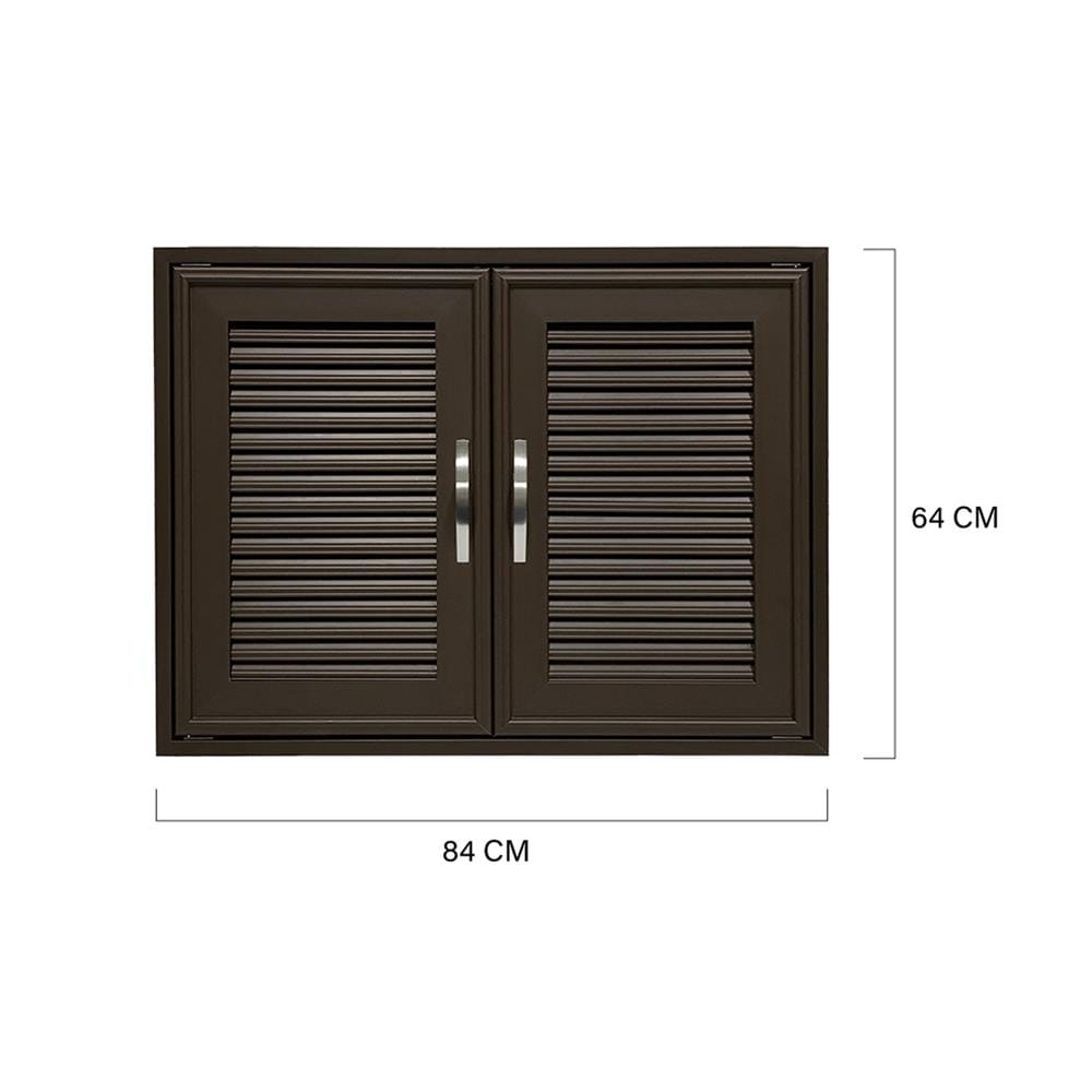 บานซิงค์คู่ CABIN BELLA 84x64 ซม. สีโอ๊ก