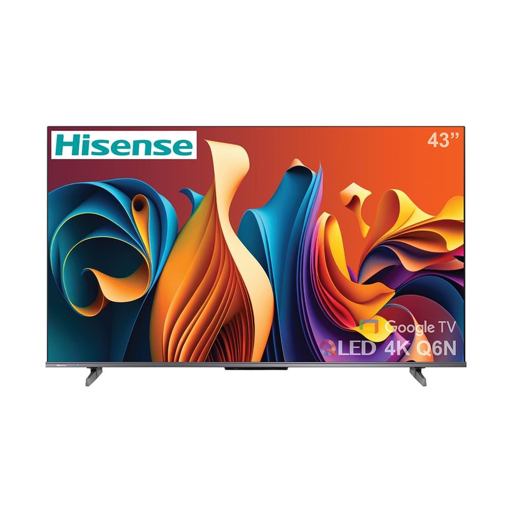ทีวีคิวแอลอีดี 43 นิ้ว HISENSE (4K, QLED, GOOGLE TV) 43Q6N