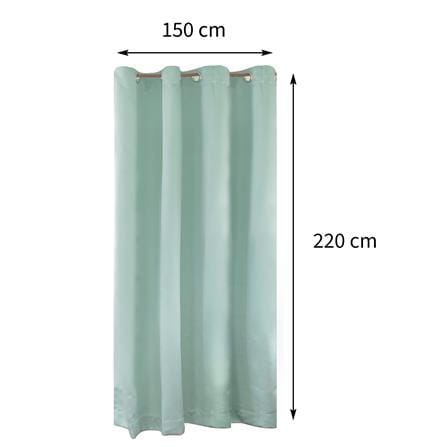 ผ้าม่าน EYELET HOME LIVING STYLE ALBANY UV 150X220 ซม. สีเขียว_8