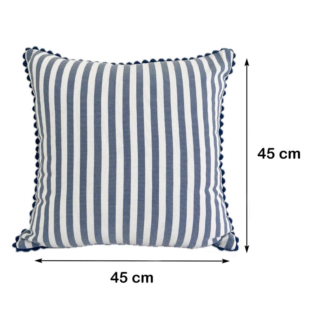 หมอนอิง HOME LIVING STYLE WALAR 18X18 นิ้ว สีน้ำเงิน