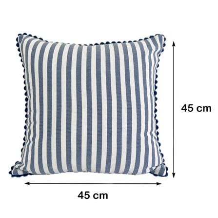 หมอนอิง HOME LIVING STYLE WALAR 18X18 นิ้ว สีน้ำเงิน_5