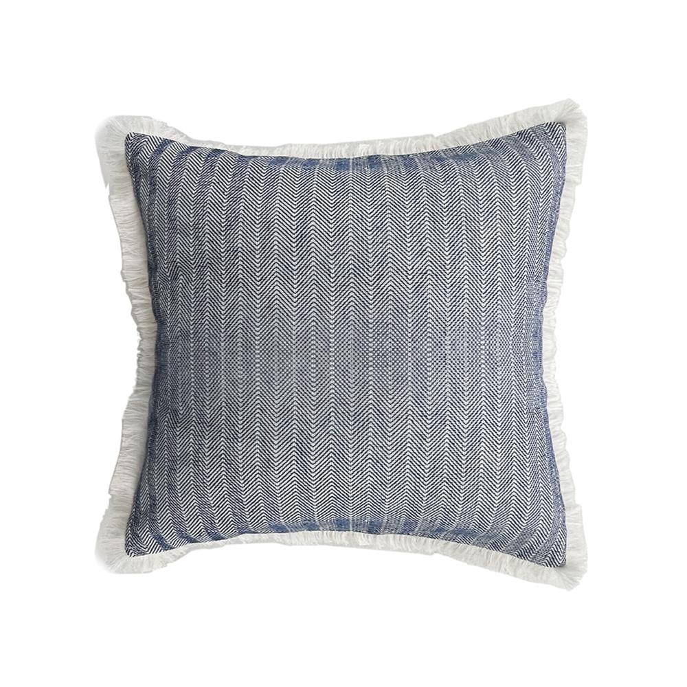 หมอนอิง HOME LIVING STYLE WAVERLY 18X18 นิ้ว สีน้ำเงิน