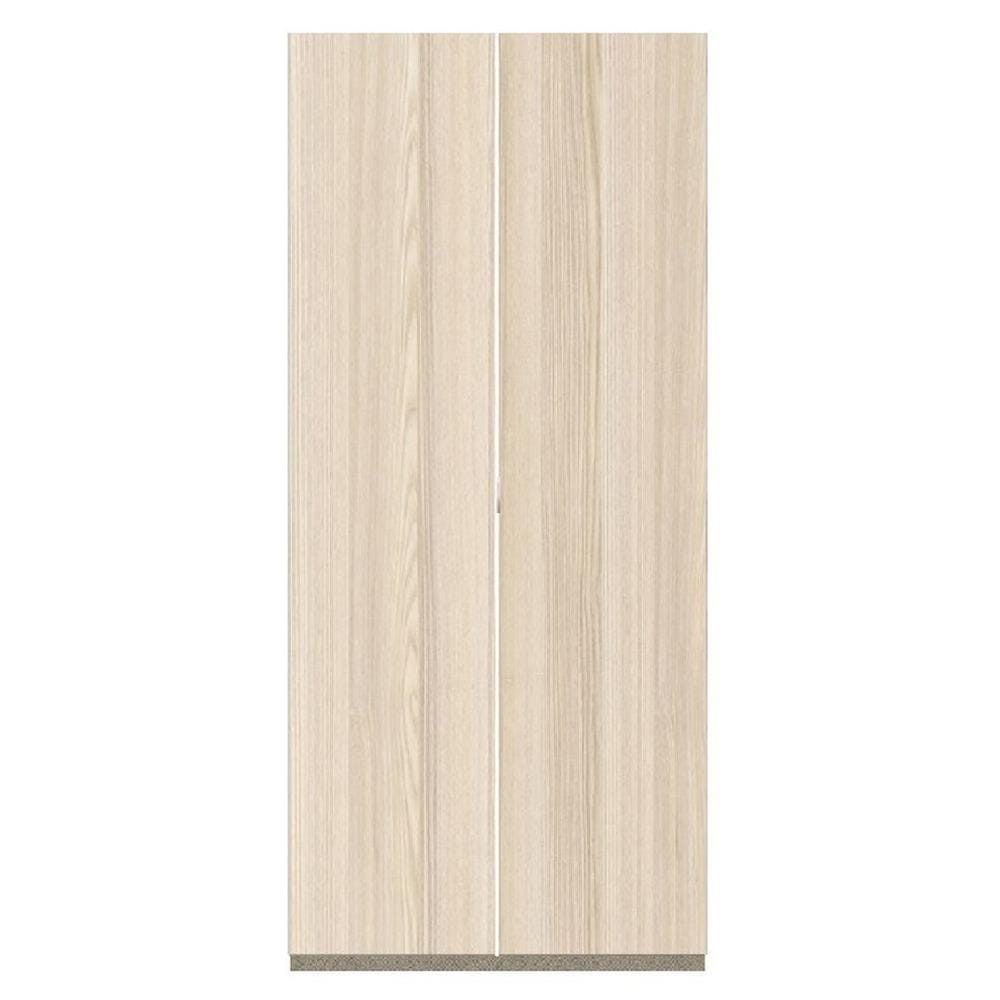 ตู้เสื้อผ้า 2 บานเปิด SB BUILT IN WARDROBE PLUS 59061075 100 ซม. สี CANYON OAK