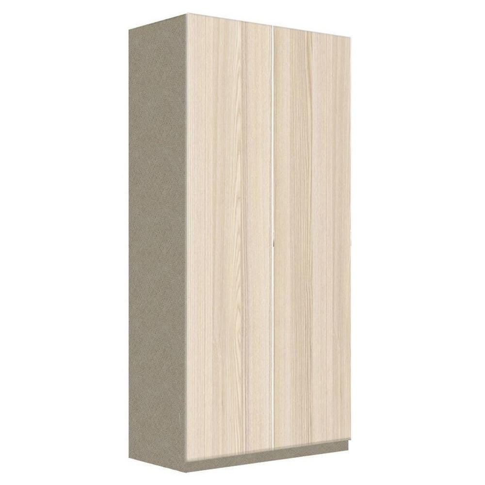 ตู้เสื้อผ้า 2 บานเปิด SB BUILT IN WARDROBE PLUS 59061075 100 ซม. สี CANYON OAK