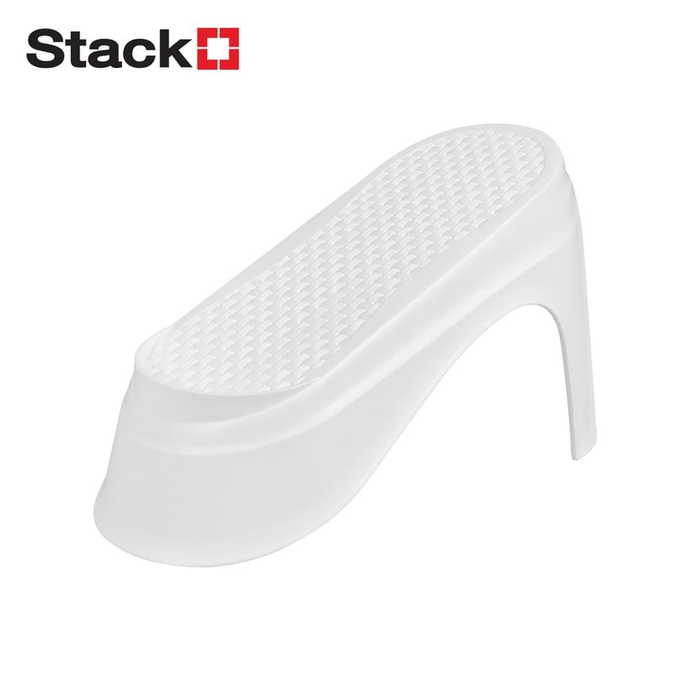 ถาดใส่รองเท้า STACKO SAAN 14x26.5x15.2 ซม. สีขาว_1