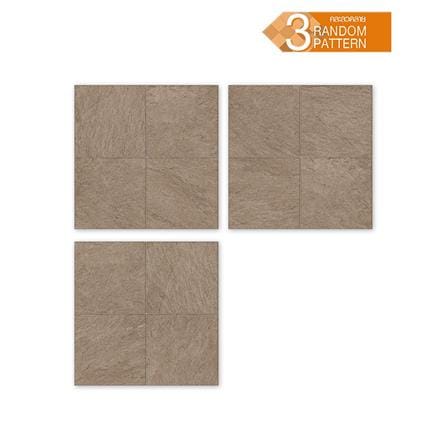 กระเบื้องพื้นพอร์ซเลน  16x16 นิ้ว TARA มาราเบล น้ำตาล (HYG) PM 0.96 ตร.ม_2