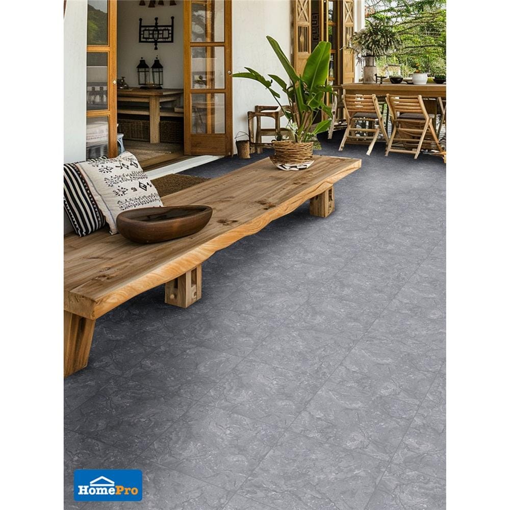 กระเบื้องพื้นพอร์ซเลน  40x40 ซม. TARA เฮลก้า เทา (HYG) PM 0.96 ตร.ม.