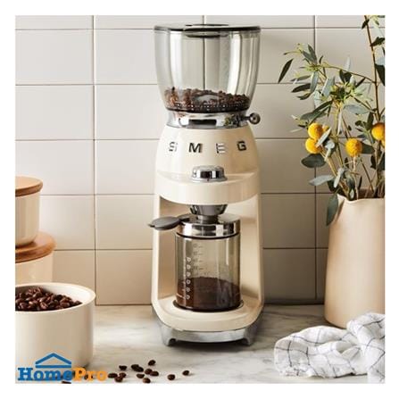 เครื่องบดเมล็ดกาแฟ SMEG CGF11CREU สีครีม_5